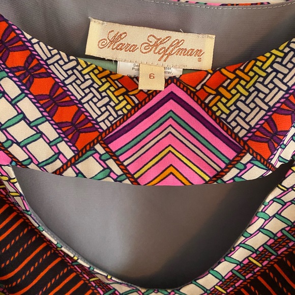 Mara Hoffman Mini Dress in Kasuri Pink - Picture 3 of 3